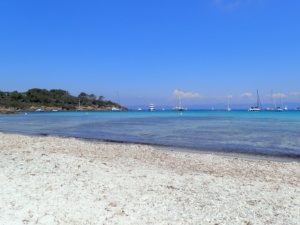 Plage d'Argent à Porquerolles